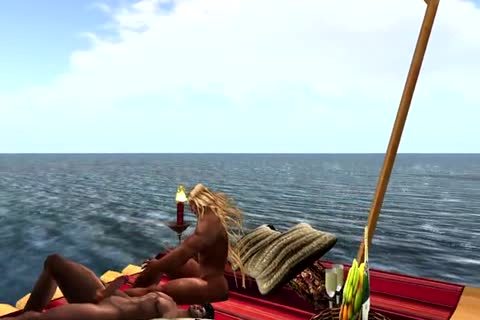 Coming Home Form A Fishing Trip And Find Your Partner Floating On A Raft Which Makes you delicious En The Rest Is As It Is.