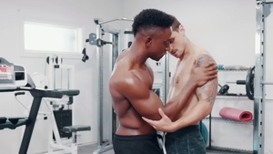 NoirMale.com - Athletic Liam Cyber rimjob sex tape