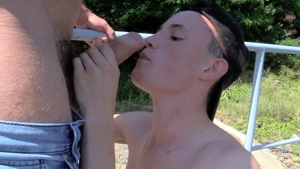 CzechHunter - Super slim Czech dude reality handjob