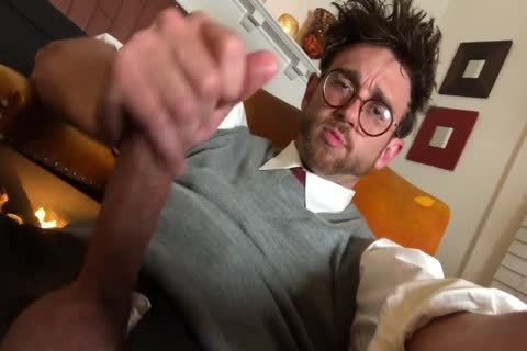 Harry Potter Pulls Out His large weenie After Magic Lessons