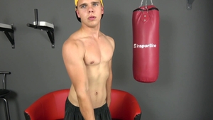 EastBoys: Solo hairy amateur fucked hard