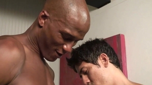 GloryholeAndHandjobs: Jack Spade next to The Machine drained