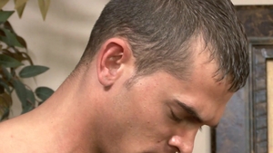 My Brother's Hot Friend: Tall Luke Milan cum on face scene