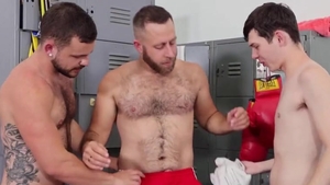 Nicely Dicked Fit hairy dudes & Smooth twink anal