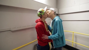 Sneakered Twinks Take a Ride