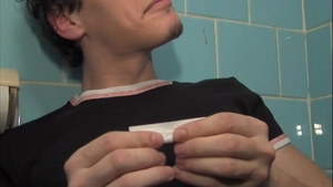Toilet Tryst: Two Twinks, One Goal - Satisfaction