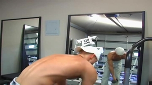 Next Door Male: Tanned Taylor Teases at the Gym